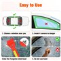NEUTYPECHIC 2 Pièces Brise Vitre Coupe Ceinture, 2 en 1 Marteau Brise Vitre Voiture Coupe Rapide, Brise Vitre Voiture Coupe Cein