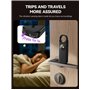 NEUTYPECHIC Alarme Personnelle Anti Agression, 135dB Porte Clef Alarme Anti Agression, avec Defense Double Mode et éclairage LED