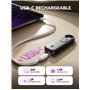 NEUTYPECHIC Alarme Personnelle Anti Agression, 135dB Porte Clef Alarme Anti Agression, avec Defense Double Mode et éclairage LED