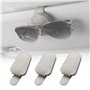 Lot de 3 supports de lunettes pour pare-soleil de voiture
