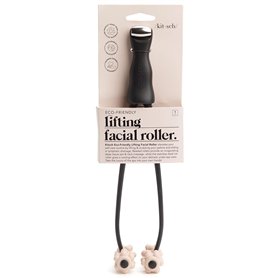 Kitsch Rouleau de massage 2 en 1 pour le visage et les yeux gonflés | Sculpteur de mâchoire | Rouleau de massage pour le visage