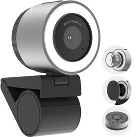 BenQ ideaCam S1 Pro : Webcam de démonstration en Direct avec Objectif Zoom 15x