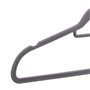 Amazon Basics cintres en velours avec porte-cravate pour costumes, 50 pièces, Gris foncé