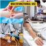 VEVOR Kit Phlébotomie Modèle Bras Pratique de Ponction Veineuse Vaisseaux Sanguins Latex Support pour Injection Intraveineuse Ac