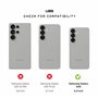 Urban Armor Gear Plasma XTE Case Samsung Galaxy S25 Kickstand Housse (Designed for Samsung Certified, Wireless Charging Compatib