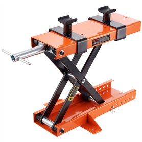VEVOR Cric de Moto à Ciseaux 500 kg Hauteur de Levage 9