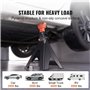 VEVOE 1 Paire de Chandelles de Levage Capacité 6 tonnes Chandelle de Voiture Réglable en Hauteur 360-585 mm en Acier Double Verr