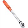 VEVOR 1/2" Clé Dynamométrique Mécanique Clé de Torsion 14-204 N.m Précision ±3% Clé à Cliquet Réglable 72 Dents Contre Surcouple