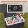 VEVOR Glacière Électrique Portable de 20 L Réfrigérateur de Voiture Portable 12/24 V CC 100-240 V CA Frigo Voiture à Une Zone 0,