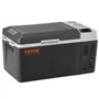 VEVOR Glacière Électrique Portable de 20 L Réfrigérateur de Voiture Portable 12/24 V CC 100-240 V CA Frigo Voiture à Une Zone 0,