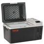VEVOR Glacière Électrique Portable de 20 L Réfrigérateur de Voiture Portable 12/24 V CC 100-240 V CA Frigo Voiture à Une Zone 0,