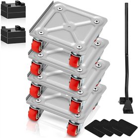 VEVOR Chariot de Déménagement 4PCS Déplace Meubles Lourds Capacité 113