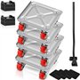 VEVOR Chariot de Déménagement 4PCS Déplace Meubles Lourds Capacité 113