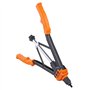 VEVOR Riveteuse Manuelle pour Écrou à Sertir 41 cm Pince à Insert Fileté avec 13 Mandrins 186 Écrous de 13 Tailles Outil à Rivet