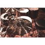 Meinl Cymbals Classics Custom Dark Ensemble de Cymbales avec Hihat 14", Crash 16" et Ride 20" pour Batterie – B12 Bronze, Finiti