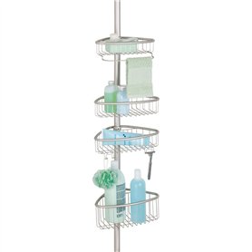mDesign étagère de Douche – serviteur de Bain en métal