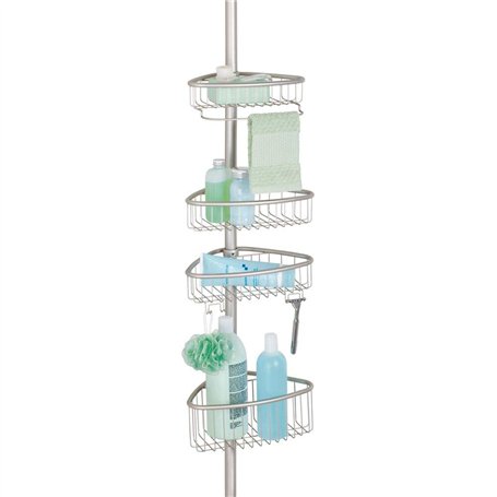 mDesign étagère de Douche – serviteur de Bain en métal