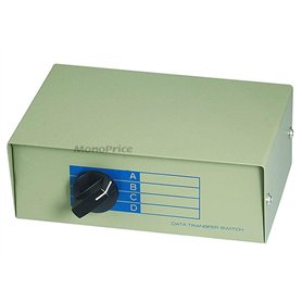 Monoprice 101372 Boîtier de commutation 4 voies RJ11/RJ12 ABCD 6P6C