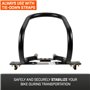 CargoSmart Cale de Roue de Moto – pour E-Track et X-Track