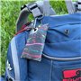 Sac à craie pour Disc Golf | Se fixe au sac avec un mousqueton | Mieux que les sacs de colophane et de sciure de bois | Améliore