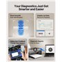 TOPDON Scanner OBD2 ArtiDiag600 Elite, Outil de Diagnostic de Voiture Complet 2025, 13 Services d'entretien, FCA AutoAuth, Outil