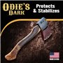 Odie's Foncé • Finition et stabilisateur pour bois • Obscurcit avec le temps • Bocal en verre de 255 g • Finition non toxique et