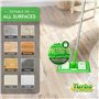 Turbo - Lot de 2 tampons réutilisables compatibles avec les serpillères Swiffer Sweeper - Recharges en microfibre lavables pour 