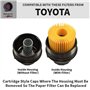 Motivx Tools Clé à filtre à huile pour Toyota Camry, Tundra, Tacoma, 4Runner, RAV4 et plus – Outil de retrait de filtre à huile 