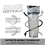HELIMIX 2.0 Vortex Protein Shaker, 800 ml (28 oz) - Gourde Portable et Étanche pour Boissons Protéinées & Smoothies, Sans Bille,