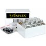 Vivaplex Lot de 12 bouteilles en verre avec couvercles Transparent 56,7 g