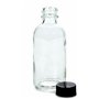 Vivaplex Lot de 12 bouteilles en verre avec couvercles Transparent 56,7 g