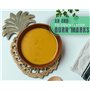 Comfify Dessous de Plat en Fonte en Forme d'ananas - Dessous de Verre décoratif en Fonte pour Cuisine ou Table à Manger - Design