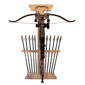 Rush Creek Creations Realtree Arbalète et 10 Arrow Nœud en Rack – Ensemble DE 4 Minutes