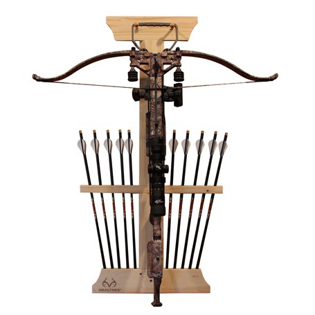 Rush Creek Creations Realtree Arbalète et 10 Arrow Nœud en Rack – Ensemble DE 4 Minutes