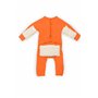 Adorable grenouillère pour bébé, grenouillère amusante à manches longues, parfaite pour un bébé rampant - Orange - 6-9 mois, Ora