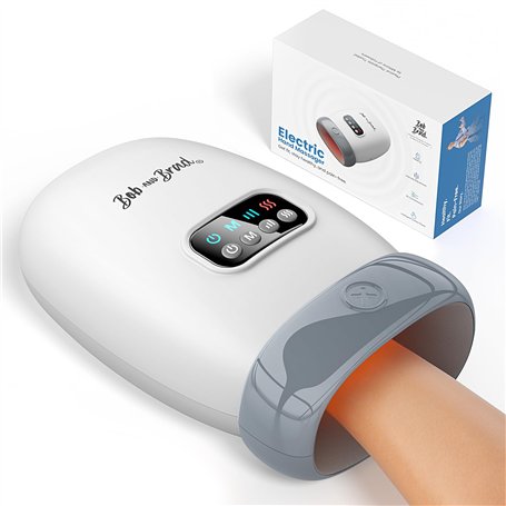 BOB AND BRAD H60 Masseur de Mains avec Chauffage et Compression