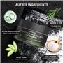 Gommage Visage pour Hommes, Gommage Exfoliant au Charbon de Bambou et à L'acide Salicylique, Nettoyage en Profondeur des Points 