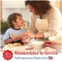Ann Clark Cookie Cutters Ensemble de 2 emporte-pièces faune sauvage avec livret de recettes, ours grizzly et élan