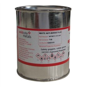 Weldcote Metals Flux de brasage anti-borax 0