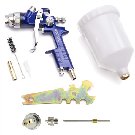 IPOTOOLS Pistolet à Peinture HVLP H-827P - Professionnel Avec Godet 600 ML