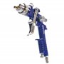IPOTOOLS Pistolet à Peinture HVLP H-827P - Professionnel Avec Godet 600 ML, Buse 1.4 mm + Jeu de Buse 2.0 mm Pour Carrosserie