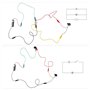 Sntieecr Kit d’Apprentissage du Circuit Électrique, Modèle de Voiture Assembler des Kits d’Éducation en Sciences de La Physique 