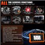 LAUNCH X431 V2.0 OBD2 pour Fiat Outils Diagnostics Système Complet de Diagnostic Bidirectionnel, OBD2 Qutil de Diagnostic França