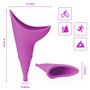 Urinoir pour Femme - Urinoir en Entonnoir Réutilisable pour Festival