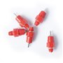 Sonline 5 Pcs Eau Tetine Poulet Alimentateur Fournitures de Volaille Poule Vis dans le style