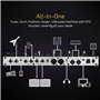 VALETON Processeur Multi-Effets pour Guitare et Basse avec Modélisation d'Ampli IR Cabinets 240+ Effets 140 Simulations d'Ampli 