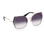 GUESS Femme GU7843 Lunettes de Soleil, Shiny Rose Gold, 61