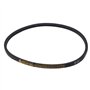 Othmro Courroie trapézoïdale industrielle en caoutchouc de type M-25 - Couleur noire - 1 pièce pour perceuse - Facile à usiner