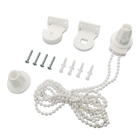 KnR Harmony Store Fixation 25mm Chainette & Supports & Sidewinder & Vis Remplacement pour Store Roulant Enrouleur