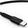 30cm Câble USB C Court, [Lot de 5] Câble USB A vers USB Type C 3A Charge Rapide Cable USB C Android Auto pour Samsung Galaxy A12